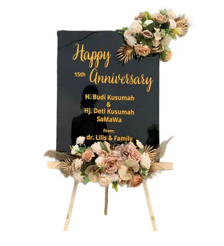 Papan Bunga Akrilik Pasir Tangkil